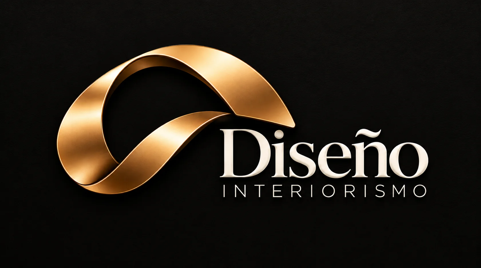 Logotipo horizontal de Diseño e Interiorismo